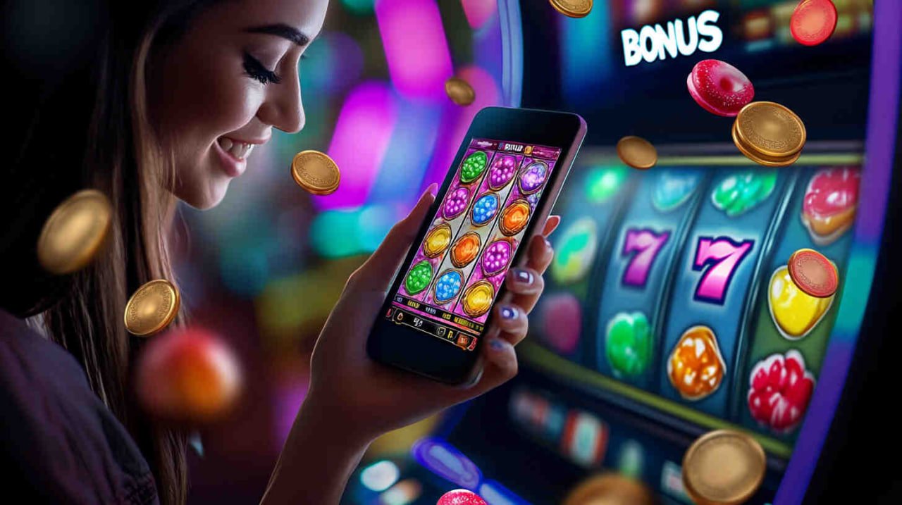 slotgane Slots ဂိမ်းများ၏ Jackpot နှင့် Bonus Feature မျက်နှာပြင်